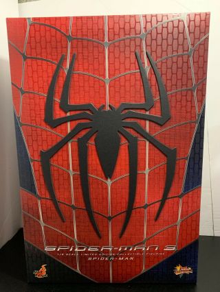 Hot Toys Mms 143 Spiderman Spider - Man 3 12 Inch Action Figure