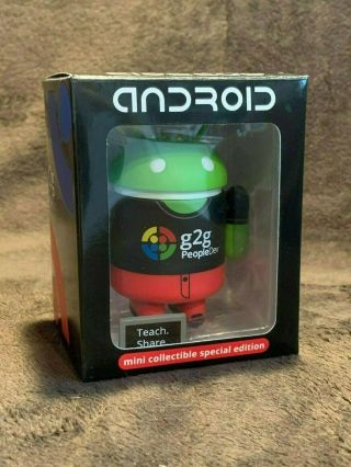 Android Mini Collectible Figure - Google Edition Ge - " G2g "