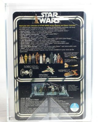 1978 Vintage Kenner Star Wars 12 Back - C C - 3PO AFA 60 EX 13540533 3