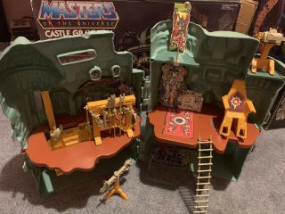 He - man 1981 Mattel MOTU Castle Grayskull 100 Complete W/ First Issue Box 2