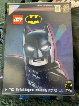 Sdcc 2019 Lego Batman Dark Knight Of Gotham City Dc Box 0006 Of 1500