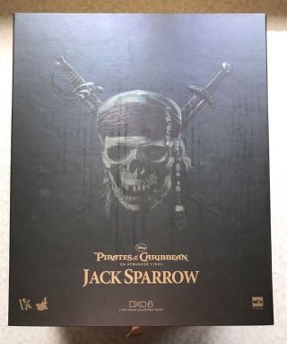 Hot Toys Dx06 Captain Jack Sparrow From Sideshow 1/6 Captain Jack Box Set