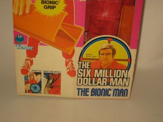 1973 Kenner Steve Austin The Six Million Dollar Bionic Man MIB 3