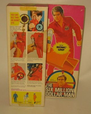 1973 Kenner Steve Austin The Six Million Dollar Bionic Man MIB 5
