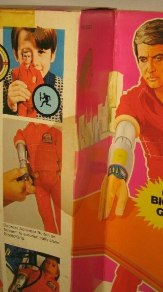 1973 Kenner Steve Austin The Six Million Dollar Bionic Man MIB 6