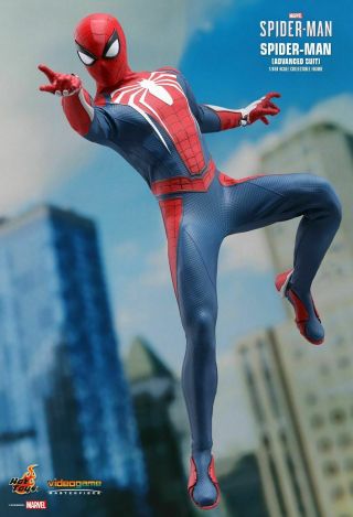 Hot Toys Spider - Man Advanced Suit (spider - Man Ps4) 1/6 Scale Vgm31