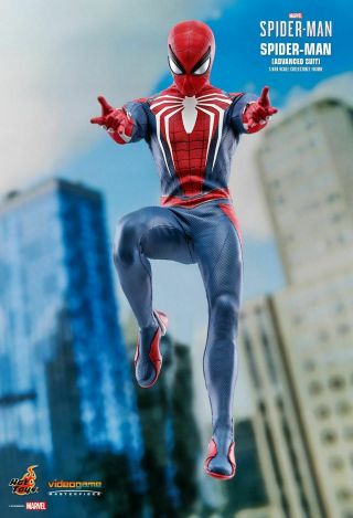 Hot Toys Spider - Man Advanced Suit (Spider - Man PS4) 1/6 Scale VGM31 2