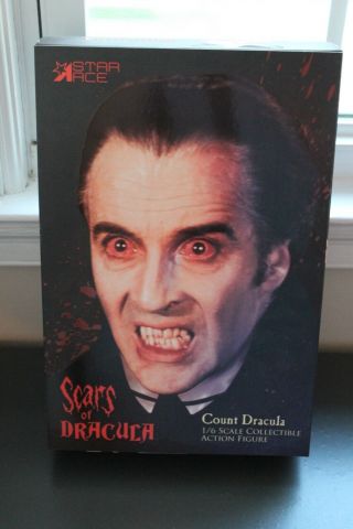 Star Ace Toys Scar Of Dracula: Christopher Lee Count Dracula Action Figure 1:6
