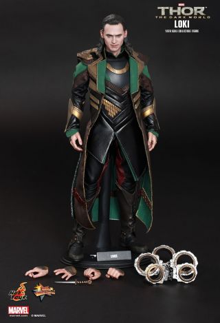 Hot Toys Marvel Mms231 1/6 Thor The Dark World Loki Exclusive Special Edition
