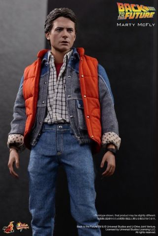 HOT TOYS Movie Master Piece Back To the Future Marty McFly 1/6 Action Figure 2
