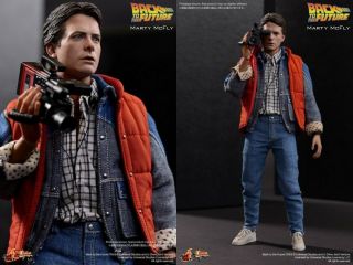 HOT TOYS Movie Master Piece Back To the Future Marty McFly 1/6 Action Figure 4