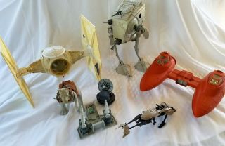 Classic Star Wars Toys: 59 Action Figures,  8 Vehicles And More 7