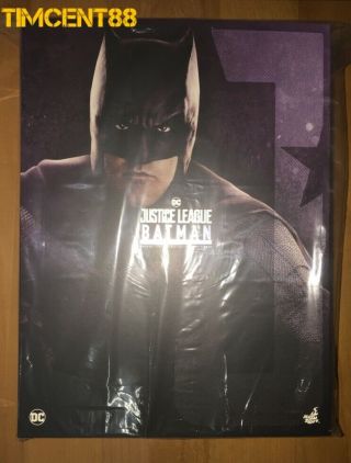 Ready Hot Toys Mms456 Justice League Batman (deluxe Version) Ben Affleck 1/6