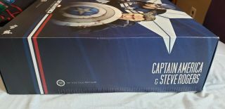 Hot Toys Captain America/Steve Rogers Winter Soldier 2 Pack MMS243 Complete 2