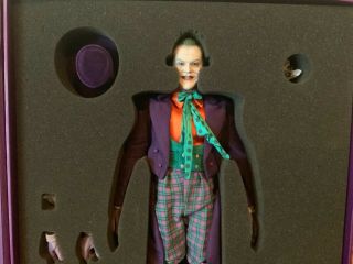 Hot Toys DX08 1/6 1989 Batman Movie Joker Jack Nicholson Figure pre owned 4