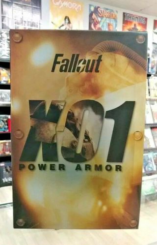 Threezero Fallout X - 01 Power Armor Action Figure Bethesda 1:6 Opened But