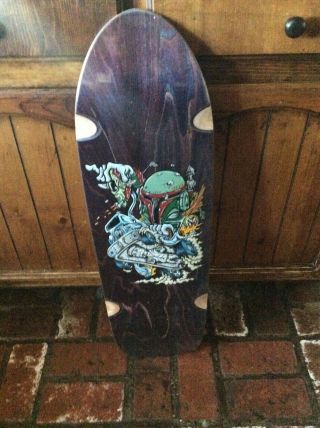 Steve Caballero Limited Artist Series Skateboard,  Signed Boba Fink