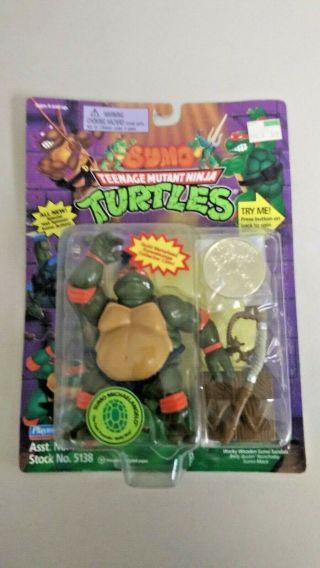 Wy0139 1995 Teenage Mutant Ninja Turtles Sumo Michaelangelo Asst.  No.  5000 - 50