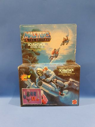 Masters Of The Universe Scubattack Power Gear