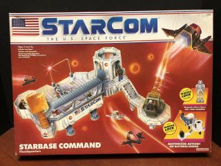 Vintage 1987 Starcom Starbase Command In Open Box Dela0373