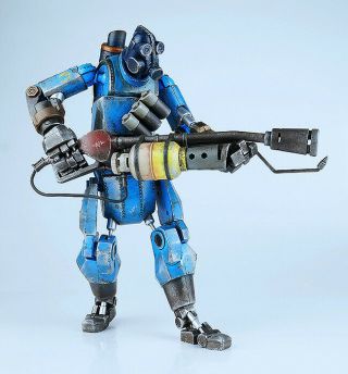 threeA Toys Team Fortress 2 Robot Pyro Blue 1/6 Action figure 4