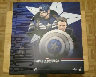 Hot Toys Captain America Winter Soldier Stealth Strike Steve Rogers Set Mms243