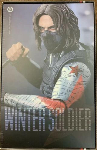 Hot Toys Mms241 Custom Winter Soldier Ca:tws 1/6 Scale