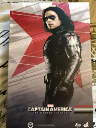 Hot Toys MMS241 CUSTOM Winter Soldier CA:TWS 1/6 SCALE 3