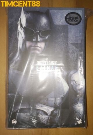 Ready Hot Toys Mms432 Justice League Batman Tactical Batsuit Version 1/6 Special