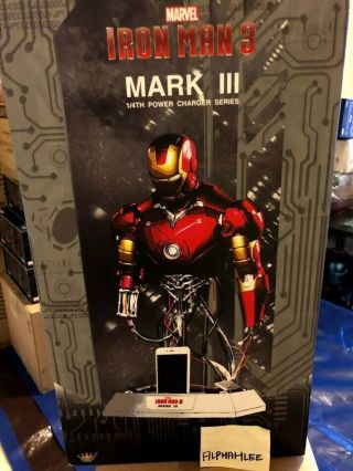 King Arts Pcs003 Iron Man 3 Mark Iii 1/4 Power Charger Series