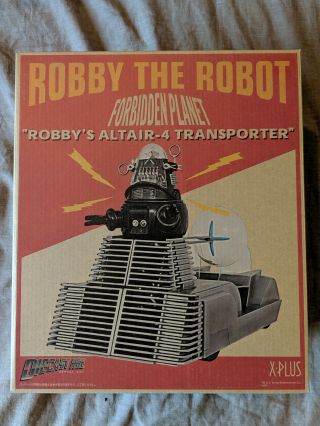 Forbidden Planet X - Plus Diecast Age Robby The Robot & Altair - 4 Transporter