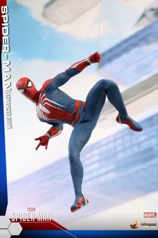 1/6 Hot Toys VGM31 Marvel ' s Spider - Man movie Action Figure Advanced Suit model 4