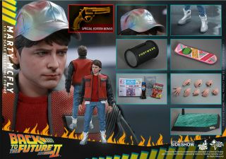 Hot Toys Marty Mcfly Back To The Future Part Ii Exclusive Mms379 Factory