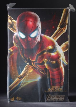 Hot Toys Avengers 3: Infinity War Iron Spider Spider - Man Peter Parker 1/6 Figure