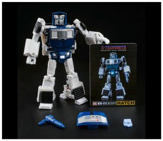 Transformers Toy X - Transbots Mm - Vii Hatch G1 Tailgate Animation Ver Will Arrival