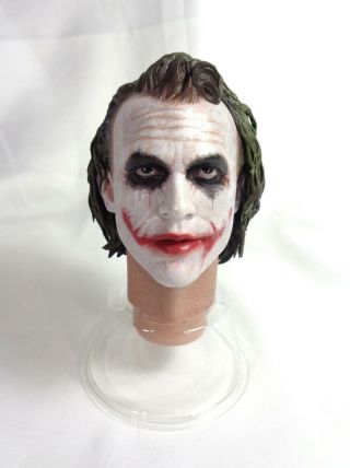 1/4 Scale Figure Hot Toys The Dark Knight The Joker Head Qs010
