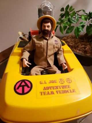 Vintage G.  I Joe And His Adventure Team Vehicle And Accessories