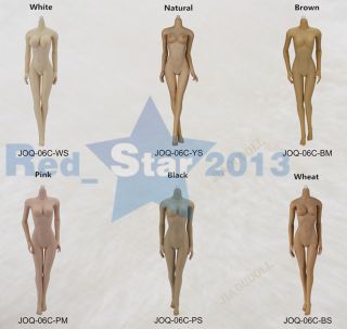 JIAOU DOLL Female Figure 1/6 Scale Big Chest Seamless Europe Muscle Girl Body 4