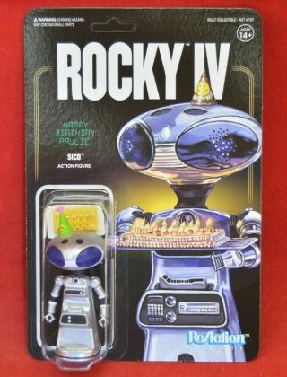 Unpunched 7 Reaction Rocky Sico Paulie Happy Birthday Action Figure