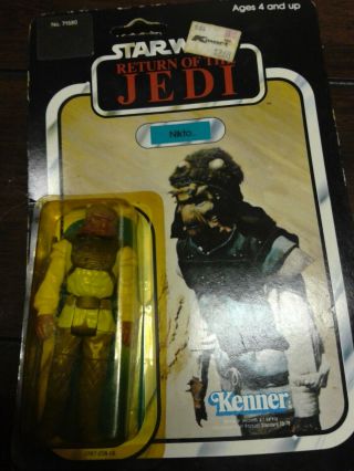 Vintage 1983 Kenner Star Wars Return Of The Jedi Nikto