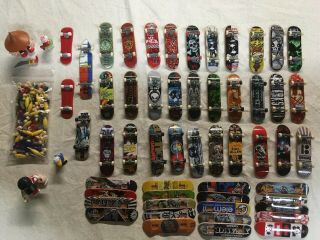 Tech Deck Fingerboards 96mm Small Mini Skateboard Toy With Extra Parts