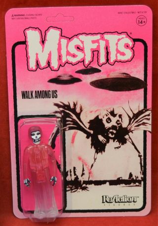 Unpunched 7 Reaction Misfits Walk Among Us Pink Action Figure