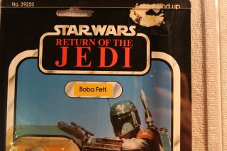 1983 Boba Fett Action figure AFA Kenner Star Wars 4