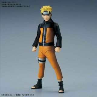 Figure - Rise Standard Naruto Uzumaki Naruto Shippuden Model Kit Bandai Japan