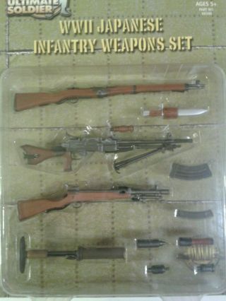 21st Century Ultimate Soldier 1/6 Ww2 Japanese Weapon Set