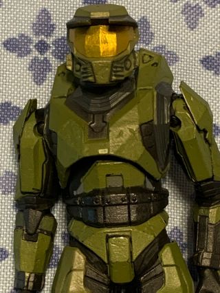 Mcfarlane Halo 3 Reach Ce Action Figure Low Polygon Master Chief Sniper Rifle