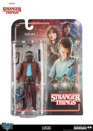 Stranger Things Lucas 7 " Figure By Mcfarlane Toys Misb