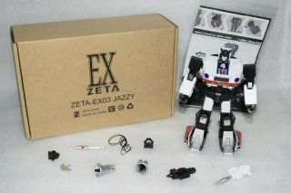 Transformers ZETA TOYS EX - 03 MP Proportional Belt Alloy G1 Animation Jazz 3