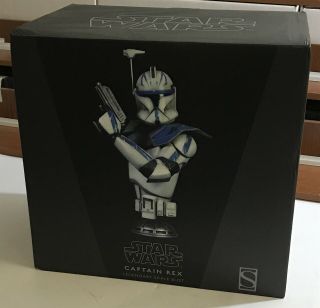 Sideshow Collectibles Legendary Scale Bust Captain Rex Star Wars Clone Trooper