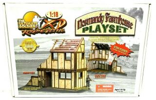 The Ultimate Soldier 1:18 Xtreme Detail Normandy Farm House Playset 21st Century